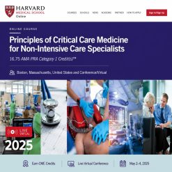 Harvard 2025 Principles of Critical Care Medicine for Non-Intensive Care Specialists (Videos + PDFs)