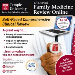 Temple University 47th Annual Family Medicine Review 2023