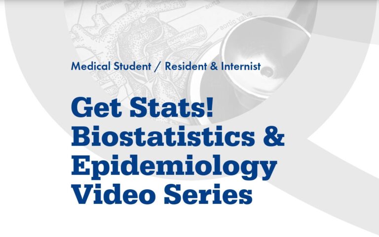 MedQuest | Get Stats! Biostatistics & Epidemiology Video Series (Videos) MedQuest Get Stats Biostatistics & Epidemiology Video Series (Videos)