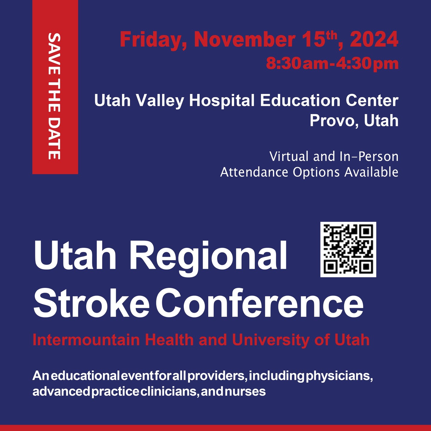 University of Utah Neurology Utah Regional Stroke Conference 2024 University of Utah Neurology Utah Regional Stroke Conference 2024