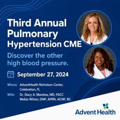 AdventHealth 3rd Annual Pulmonary Hypertension 2024