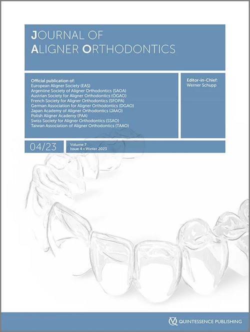 Journal of Aligner Orthodontics (Full Archive 2018 – 2025) Journal of Aligner Orthodontics