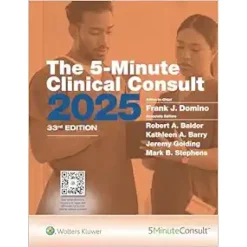 The 5-Minute Clinical Consult 2025, 33rd Edition (EPUB and pdf)