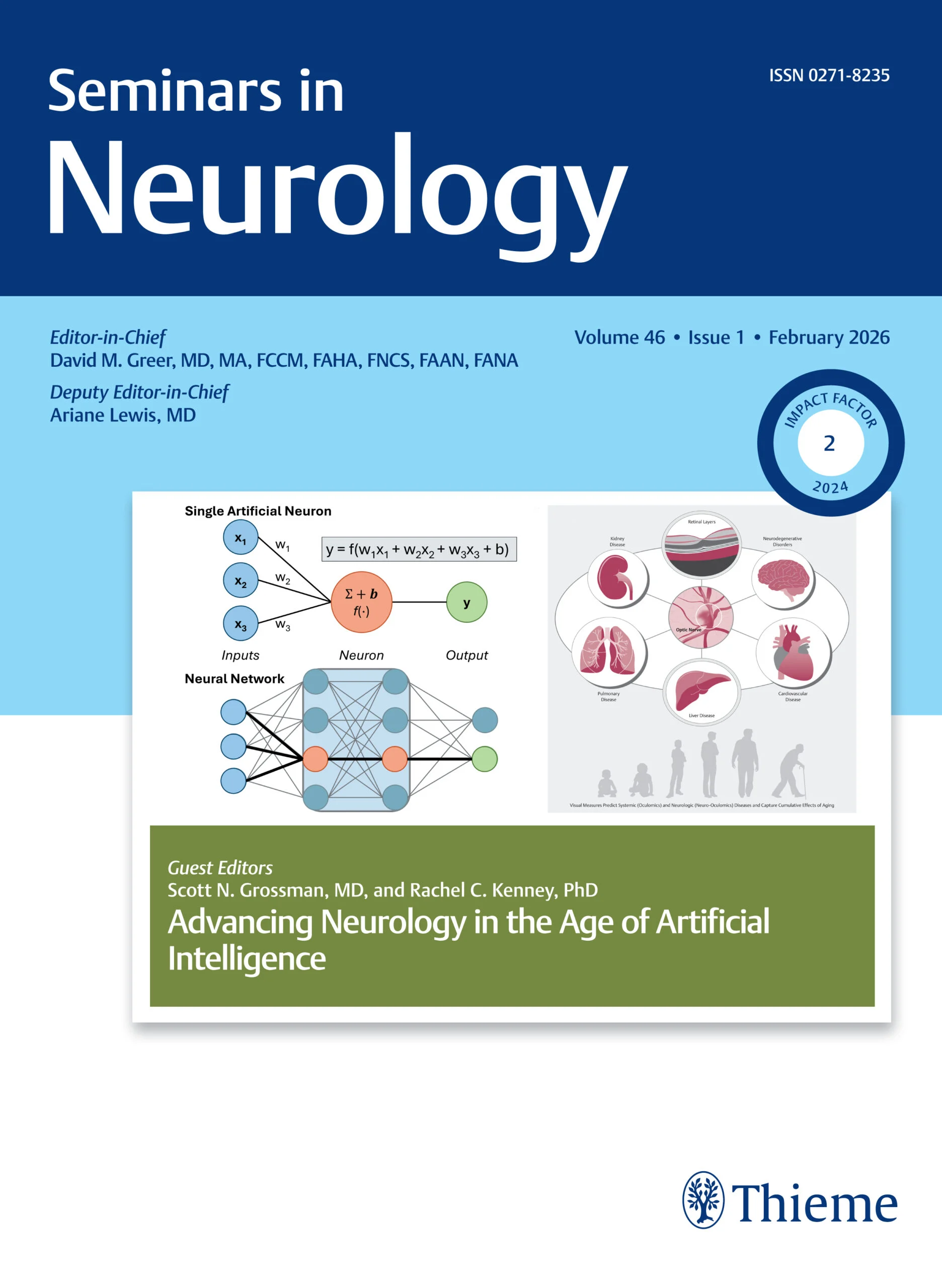 Advancing Neurology in the Age of Artificial Intelligence (Seminars in Neurology, Volume 46, February 2026, Issue 1) (Original PDF from Publisher) Advancing Neurology in the Age of Artificial Intelligence (Seminars in Neurology, Volume 46, February 2026, Issue 1) (Original PDF from Publisher)