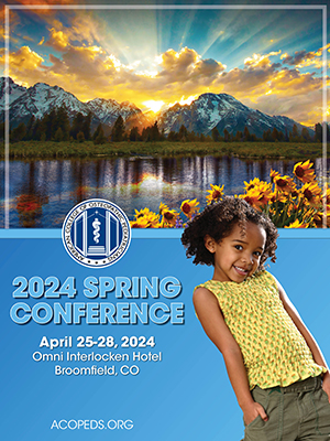 American College of Osteopathic Pediatricians Spring Conference 2024 American College of Osteopathic Pediatricians Spring Conference 2024