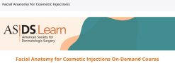 American Society For Dermatologic Surgery Facial Anatomy