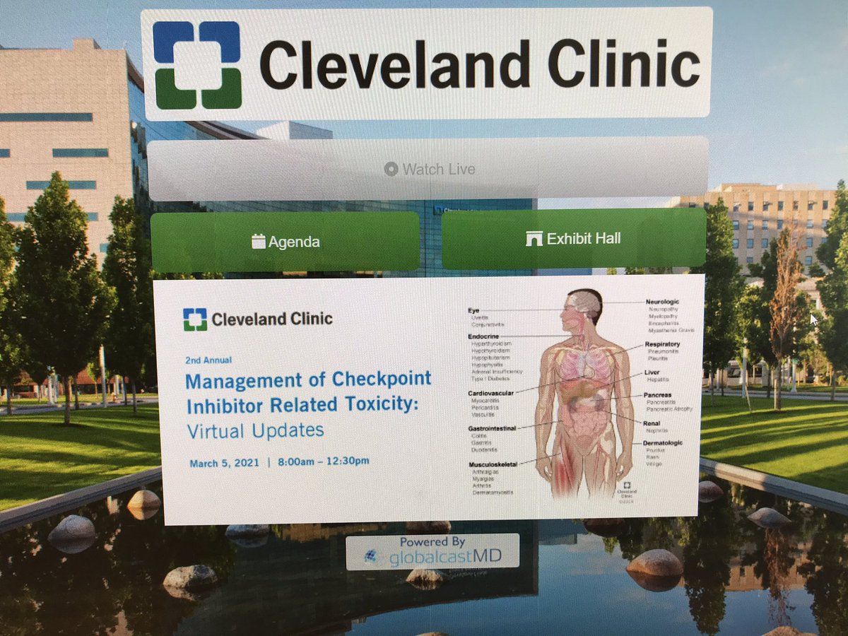 Cleveland Clinic Management of Checkpoint Inhibitor-Related Toxicity 2021 Cleveland Clinic Management of Checkpoint Inhibitor-Related Toxicity 2021