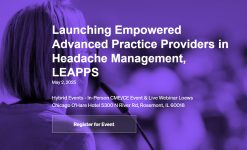 Diamond Education Foundation Launching Empowered Advanced Practice Providers in Headache Management 2025