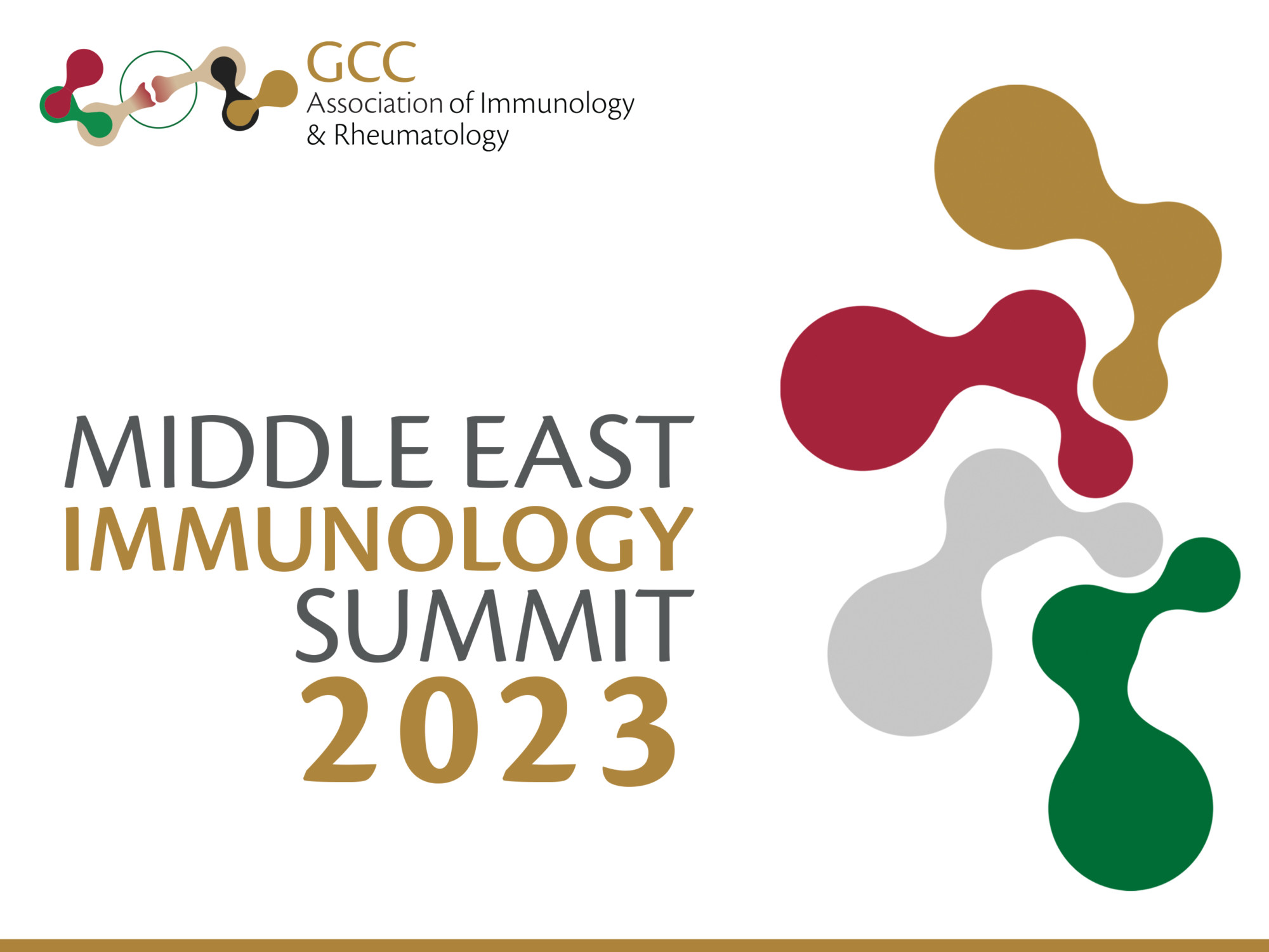 GCC Association of Immunology and Rheumatology Middle East Immunology Summit 2023 GCC Association of Immunology and Rheumatology Middle East Immunology Summit 2023
