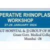 GT Hospital & JJ Group of Hospitals, Grant Government Medical College 5th Live Operative Rhinoplasty Workshop 2024 GT Hospital & JJ Group of Hospitals, Grant Government Medical College 5th Live Operative Rhinoplasty Workshop 2024