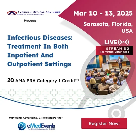 Infectious Diseases – Treatment in both Outpatient and Inpatient Settings 2025 (Videos + Audios + Syllabus) Infectious Diseases – Treatment in both Outpatient and Inpatient Settings 2025