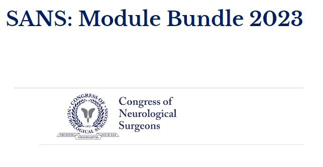 SANS: Module Bundle 2023 SANS: Module Bundle 2023