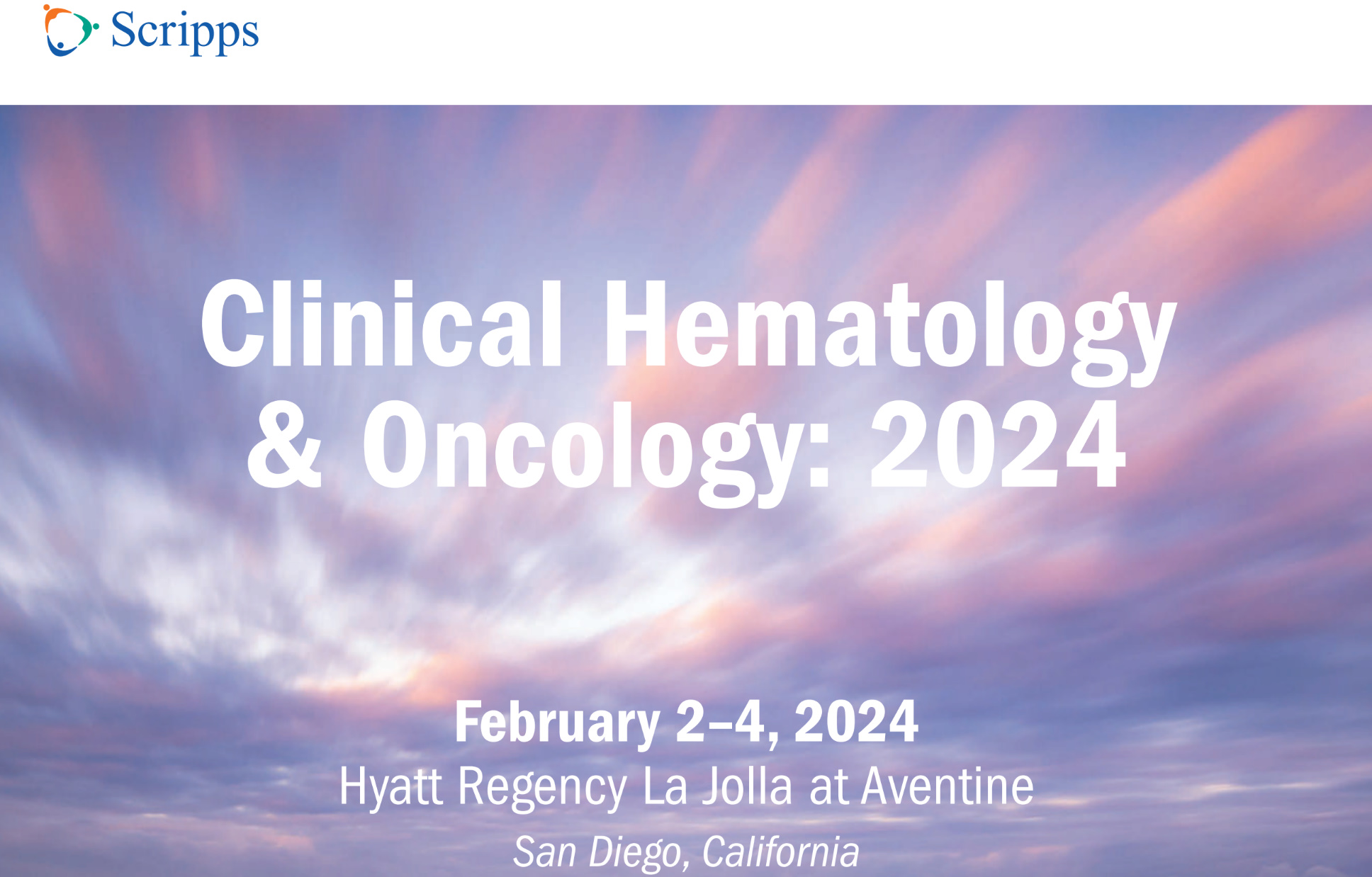 Scripps MD Anderson Cancer Center Clinical Hematology and Oncology 2024 Scripps MD Anderson Cancer Center Clinical Hematology and Oncology 2024