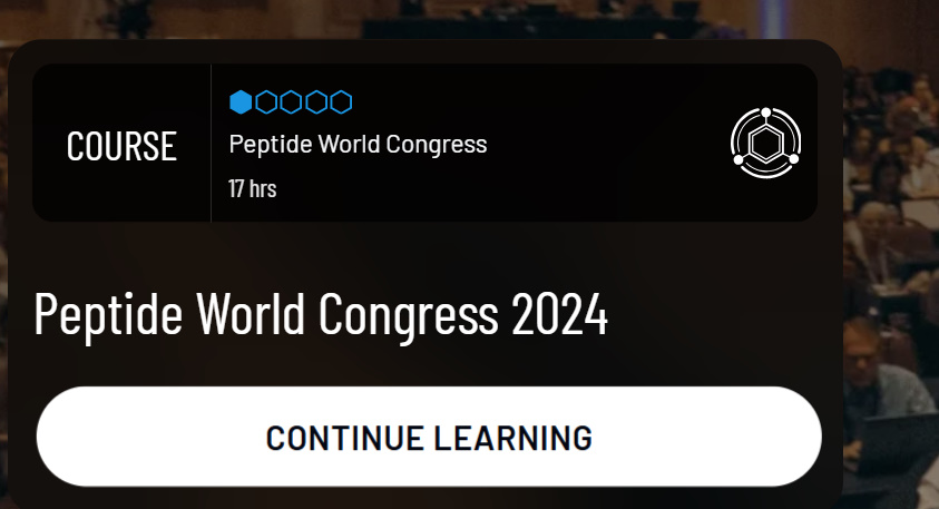Seeds Scientific Research & Performance Peptide World Congress 2024 Seeds Scientific Research & Performance Peptide World Congress 2024