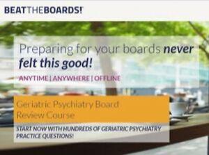 The Pass Machine Geriatric Psychiatry Board Review Course (Videos+PDFs) The Pass Machine Geriatric Psychiatry Board Review Course (Videos+PDFs)