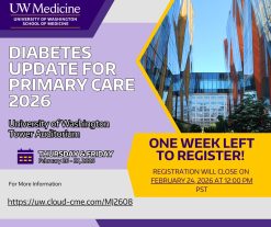 UW Medicine Diabetes Update for Primary Care 2026