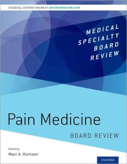 Pain Medicine Board Review (Medical Specialty Board Review) (PDF)