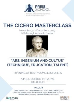 PREIS School International and European School of Perinatal Neonatal and Reproductive Medicine The Cicero Masterclass 2023