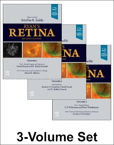 Ryan’s Retina, 7th edition, 3 Volume Set (Original pdf + videos ) Ryan’s Retina, 7th edition, 3 Volume Set (Original pdf + videos )