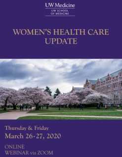 UW Medicine Women’s Health Care Update 2020