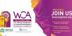 WFSA 19th World Congress of Anaesthesiologists 2026