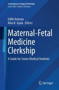 Maternal-Fetal Medicine⁠ Clerkship (Original PDF from Publisher)