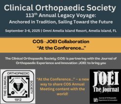 Clinical Orthopaedic Society 113th Annual Meeting 2025