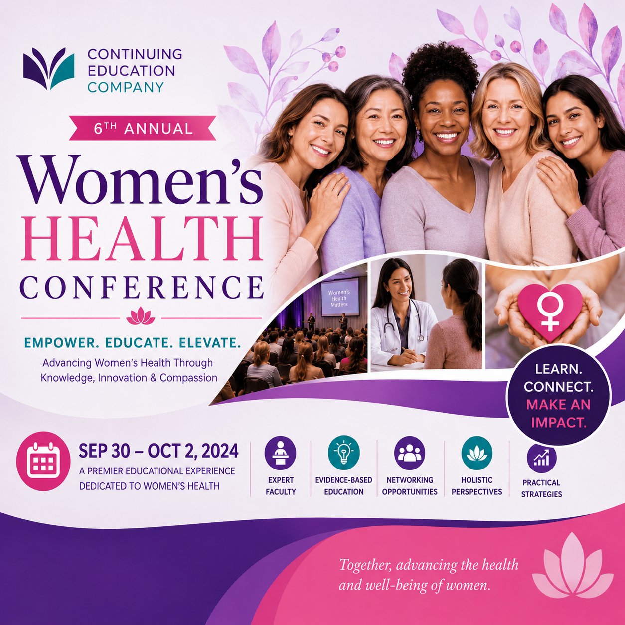 Continuing Education Company 6th Annual Women’s Health Conference 2024 Continuing Education Company 6th Annual Women’s Health Conference 2024