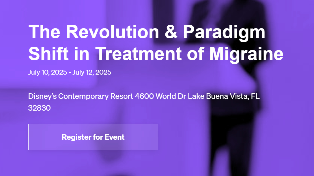 Diamond Education Foundation The Revolution & Paradigm Shift in Treatment of Migraine 2025 Diamond Education Foundation The Revolution & Paradigm Shift in Treatment of Migraine 2025