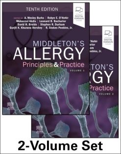 Middleton’s Allergy: Principles and Practice, 2-Volume Set, 10th edition (True PDF)
