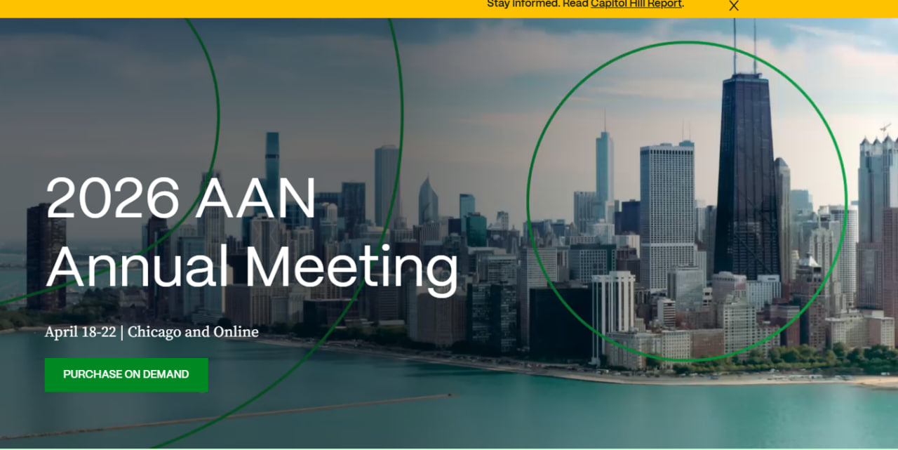 2026 AAN Annual Meeting On Demand 2026 AAN Annual Meeting On Demand