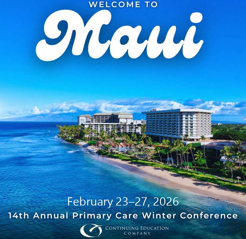 Continuing Education Company 14th Annual Primary Care Winter Conference 2026 Continuing Education Company 14th Annual Primary Care Winter Conference 2026
