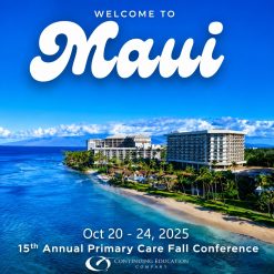 Continuing Education Company 15th Annual Primary Care Fall Conference 2025