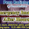 Penn Radiology Emergency Imaging After Hours 2022