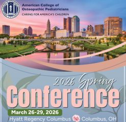 American College of Osteopathic Pediatricians Spring Conference 2026