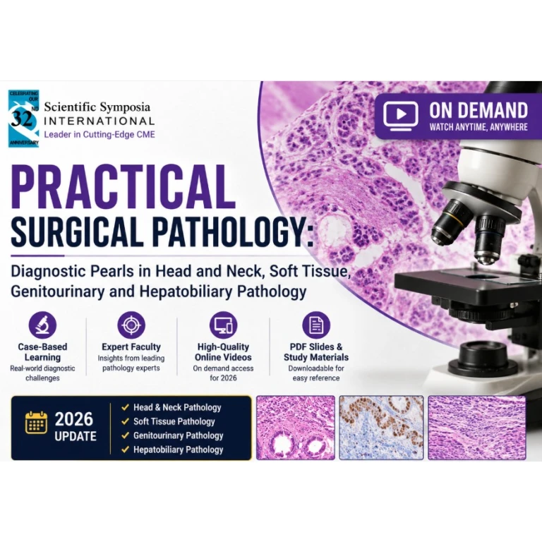 Practical Surgical Pathology: Diagnostic Pearls in Head and Neck, Soft Tissue, Genitourinary and Hepatobiliary Pathology 2026 (Videos + Slides) Practical Surgical Pathology: Diagnostic Pearls in Head and Neck, Soft Tissue, Genitourinary and Hepatobiliary Pathology 2026 (Videos + Slides)