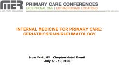 MER Primary Care Conferences Internal Medicine for Primary Care Geri Pain Rheum Jul 17-19, 2026