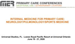 MER Primary Care Conferences Internal Medicine for Primary Care Neuro Pulm Sports Med Jun 19-21, 2026