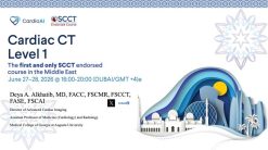 SCCT The Cardio AI Imaging CT Course in the UAE Level 1 June 27 – 28, 2026