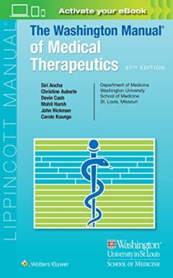 The Washington Manual of Medical Therapeutics, 37th Edition (Original PDF from Publisher)