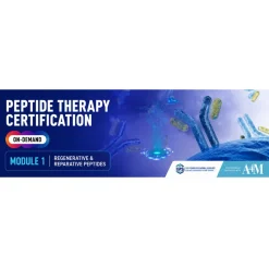 American Academy of Anti-Aging Medicine Peptide Therapy Certification – Module I 2026