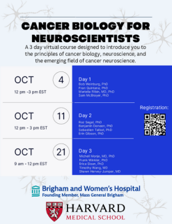 Brigham And Women’s Hospital Cancer Biology for Neuroscientists 2024