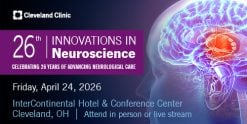 Cleveland Clinic 26th Innovations in Neuroscience 2026