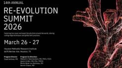 Houston Methodist 14th Annual Re-Evolution Minimally Invasive Cardiac Surgery (MICS) Summit 2026