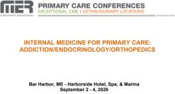 MER Primary Care Conferences Internal Medicine for Primary Care Addiction Endo Ortho Sep 02-04, 2026