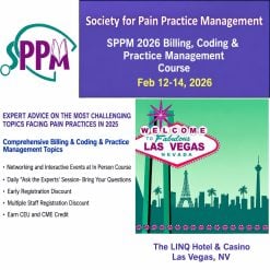 Society For Pain Practice Management Billing, Coding & Practice Management Course 2026