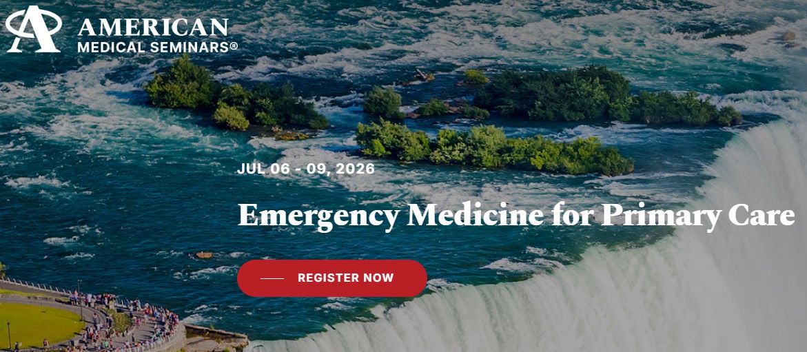 American Medical Seminars Emergency Medicine for Primary Care 2026 American Medical Seminars Emergency Medicine for Primary Care 2026