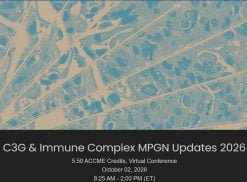 Columbia University C3G & Immune Complex MPGN Updates 2026