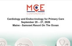 MCE Conferences Cardiology and Endocrinology for Primary Care Sep 25, 2026 – Sep 27, 2026