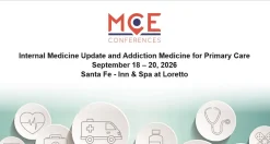 MCE Conferences Internal Medicine Update and Addiction Medicine for Primary Care Sep 18, 2026 – Sep 20, 2026
